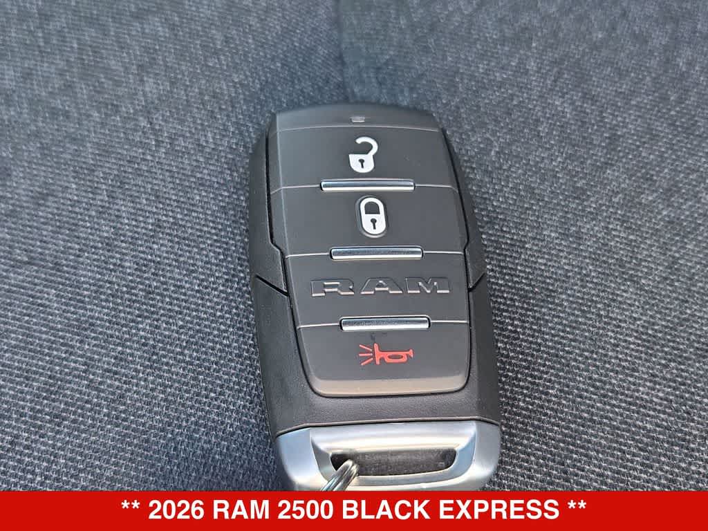 2026 RAM 2500 Black Express