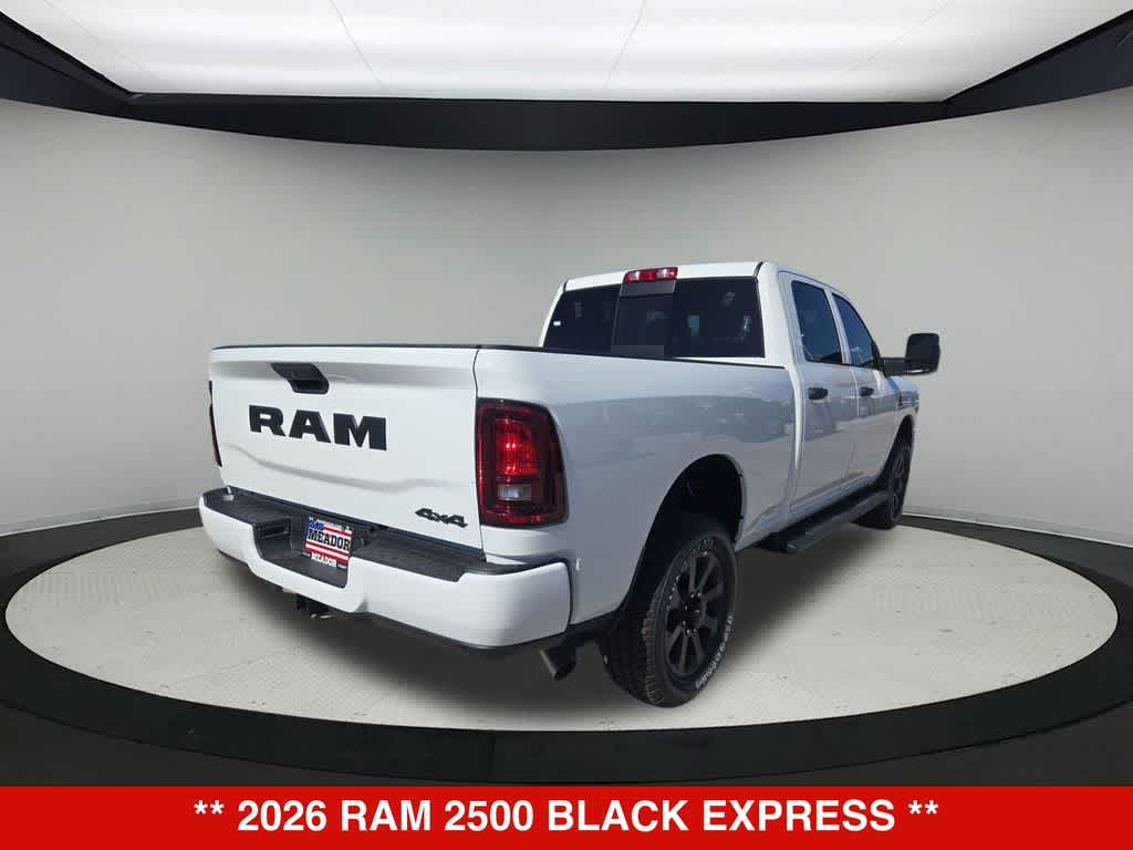 2026 RAM 2500 Black Express