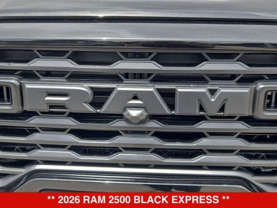 2026 RAM 2500 Black Express