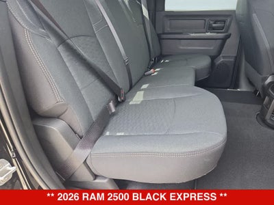 2026 RAM 2500 Black Express