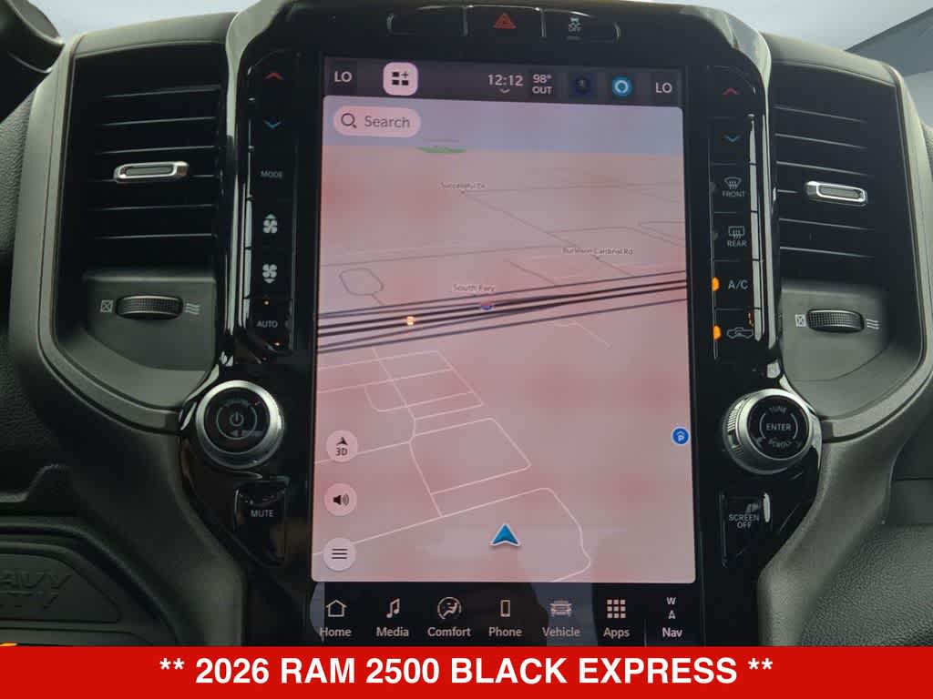 2026 RAM 2500 Black Express