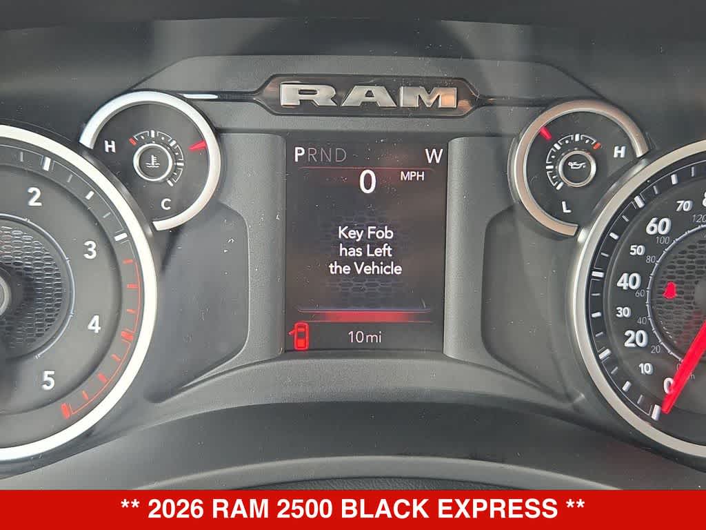 2026 RAM 2500 Black Express