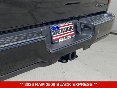 2026 RAM 2500 Black Express