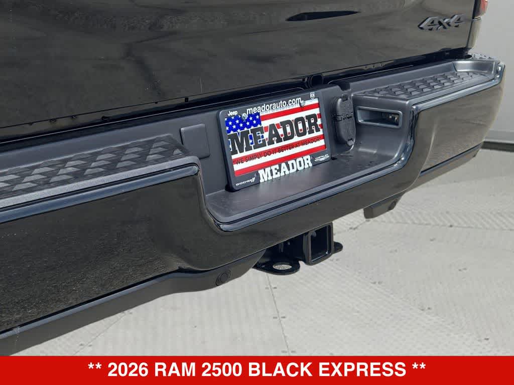2026 RAM 2500 Black Express
