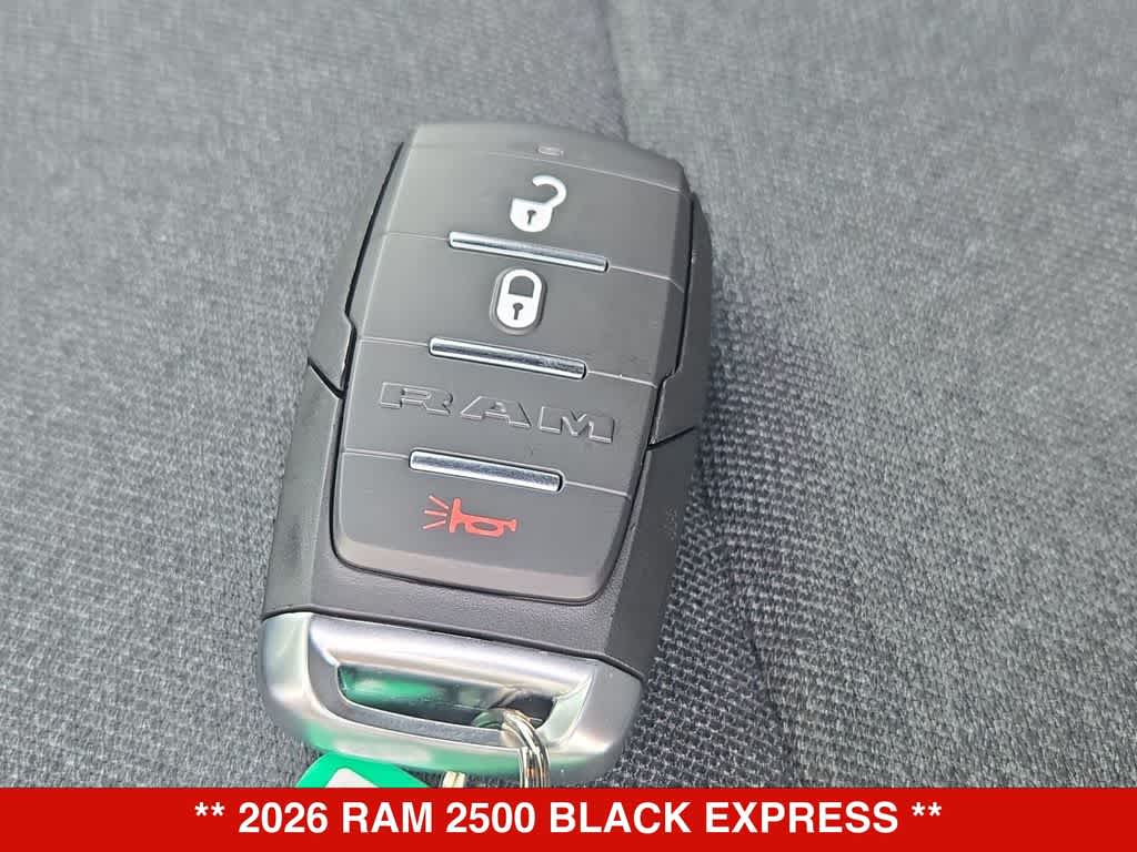2026 RAM 2500 Black Express