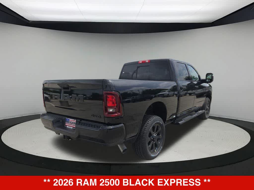 2026 RAM 2500 Black Express