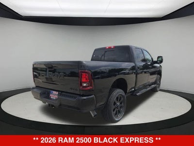 2026 RAM 2500 Black Express