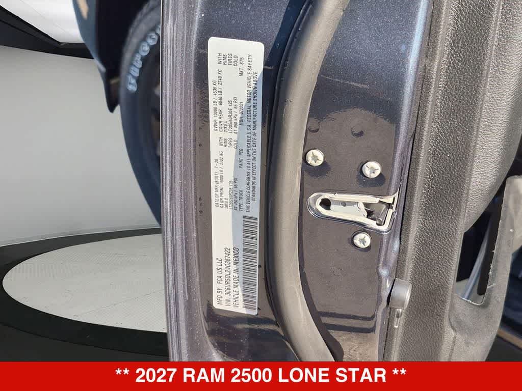 2027 RAM 2500 Lone Star