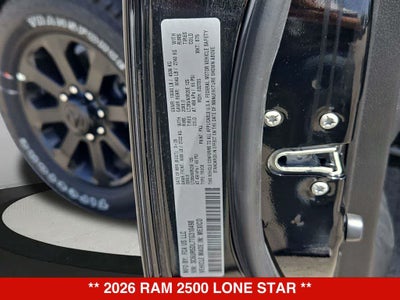 2026 RAM 2500 Lone Star