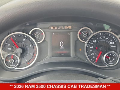 2026 RAM 3500 Chassis Cab Tradesman