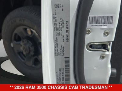 2026 RAM 3500 Chassis Cab Tradesman
