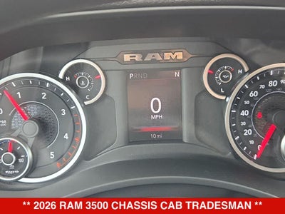 2026 RAM 3500 Chassis Cab Tradesman