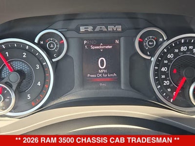 2026 RAM 3500 Chassis Cab Tradesman