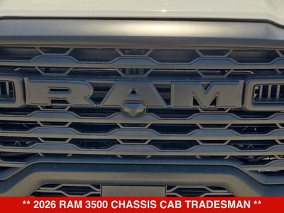 2026 RAM 3500 Chassis Cab Tradesman