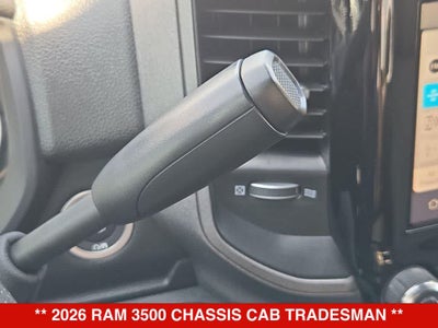 2026 RAM 3500 Chassis Cab Tradesman