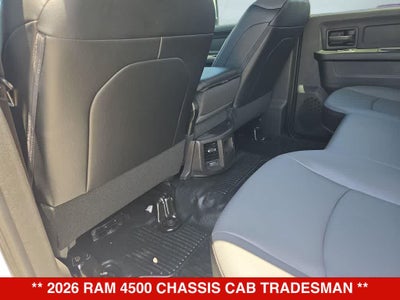 2026 RAM 4500 Chassis Cab Tradesman