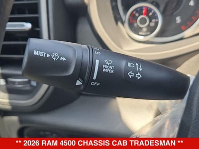2026 RAM 4500 Chassis Cab Tradesman