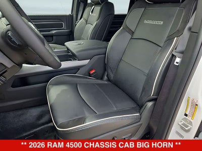2026 RAM 4500 Chassis Cab Big Horn