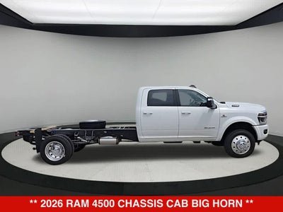 2026 RAM 4500 Chassis Cab Big Horn