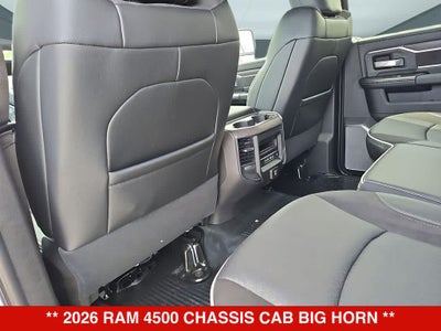 2026 RAM 4500 Chassis Cab Big Horn