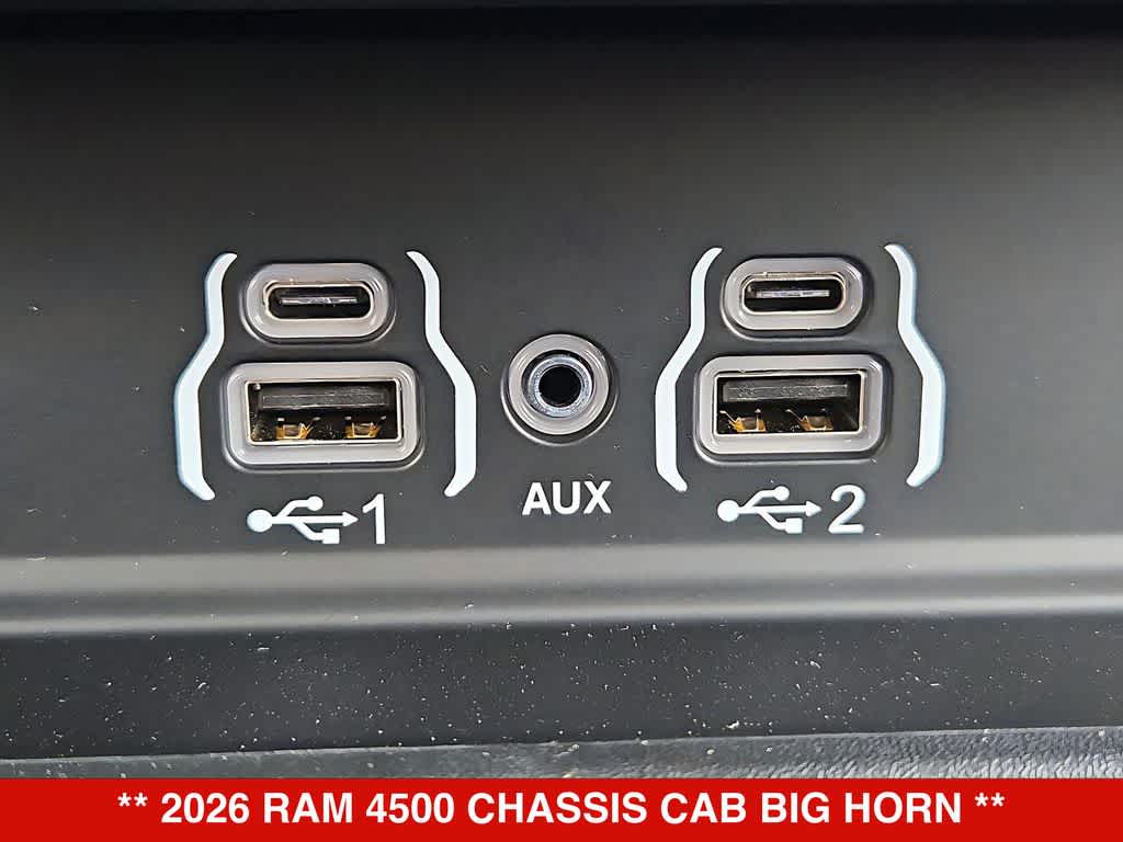 2026 RAM 4500 Chassis Cab Big Horn
