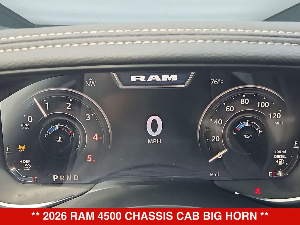 2026 RAM 4500 Chassis Cab Big Horn