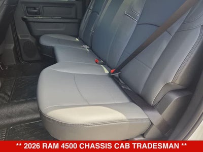2026 RAM 4500 Chassis Cab Tradesman