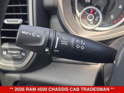 2026 RAM 4500 Chassis Cab Tradesman