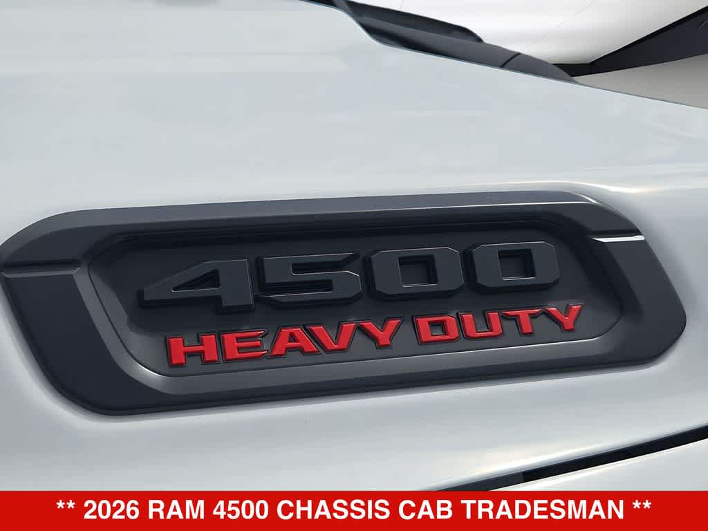 2026 RAM 4500 Chassis Cab Tradesman