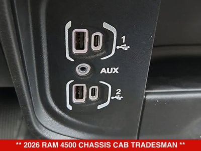 2026 RAM 4500 Chassis Cab Tradesman