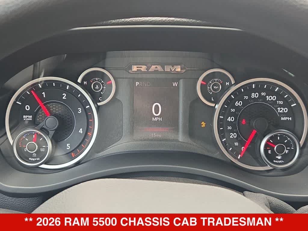 2026 RAM 5500 Chassis Cab Tradesman