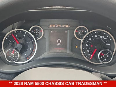 2026 RAM 5500 Chassis Cab Tradesman