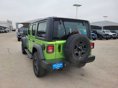 2026 Jeep Wrangler WRANGLER 4-DOOR SPORT