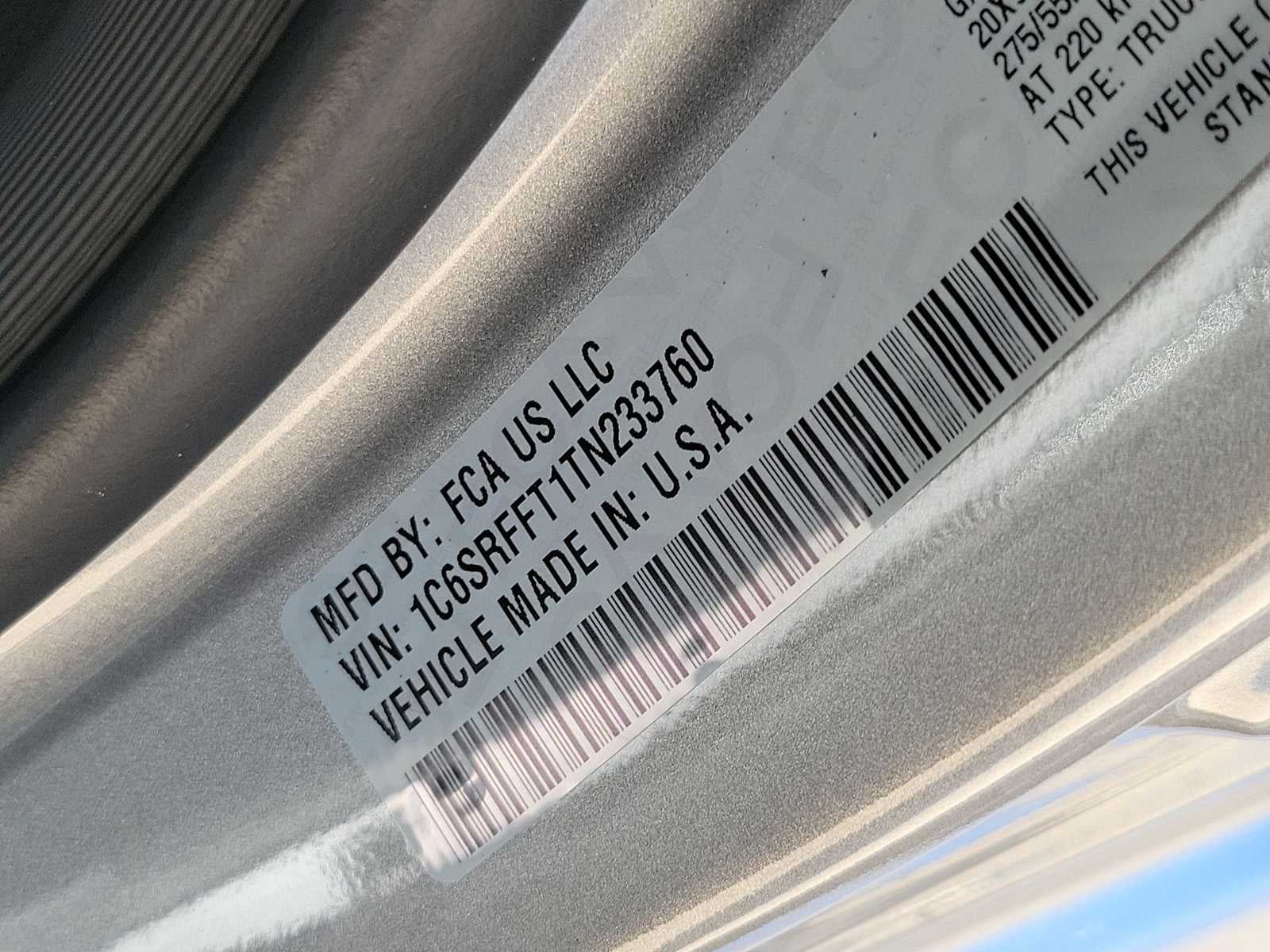 2026 RAM 1500 RAM 1500 BIG HORN CREW CAB 4X4 5'7' BOX