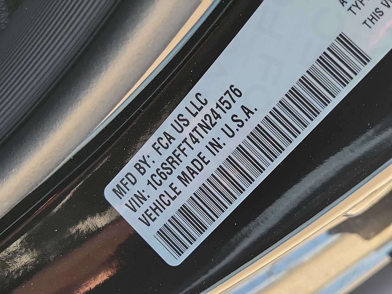 2026 RAM 1500 RAM 1500 BIG HORN CREW CAB 4X4 5'7' BOX