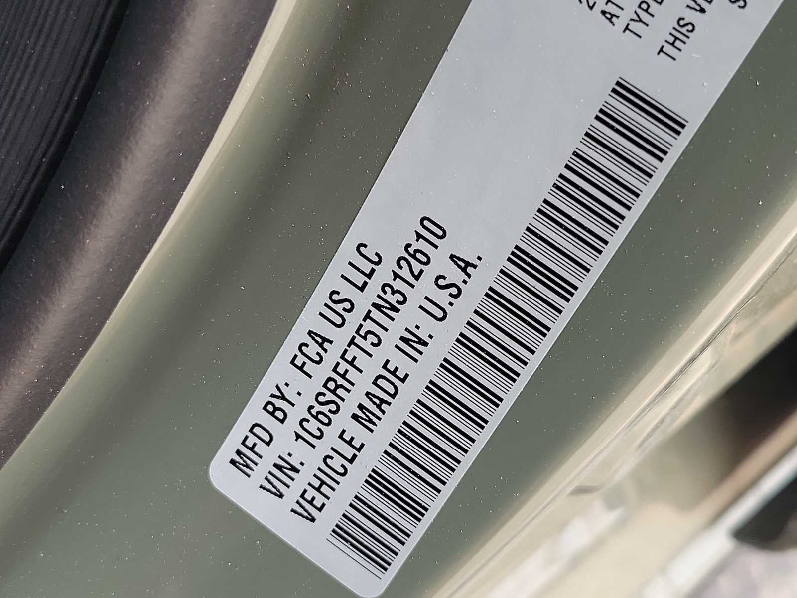 2026 RAM Ram 1500 RAM 1500 BIG HORN CREW CAB 4X4 5'7' BOX