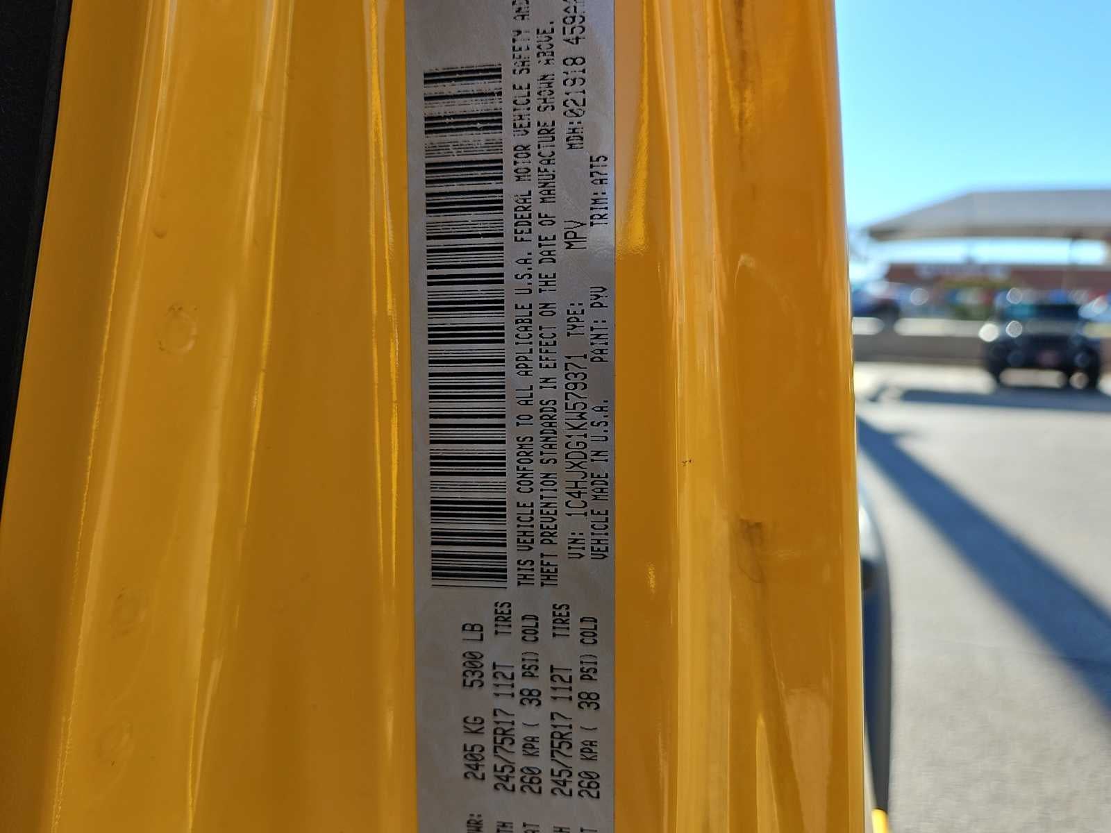 2019 Jeep Wrangler Unlimited Sport S 4x4