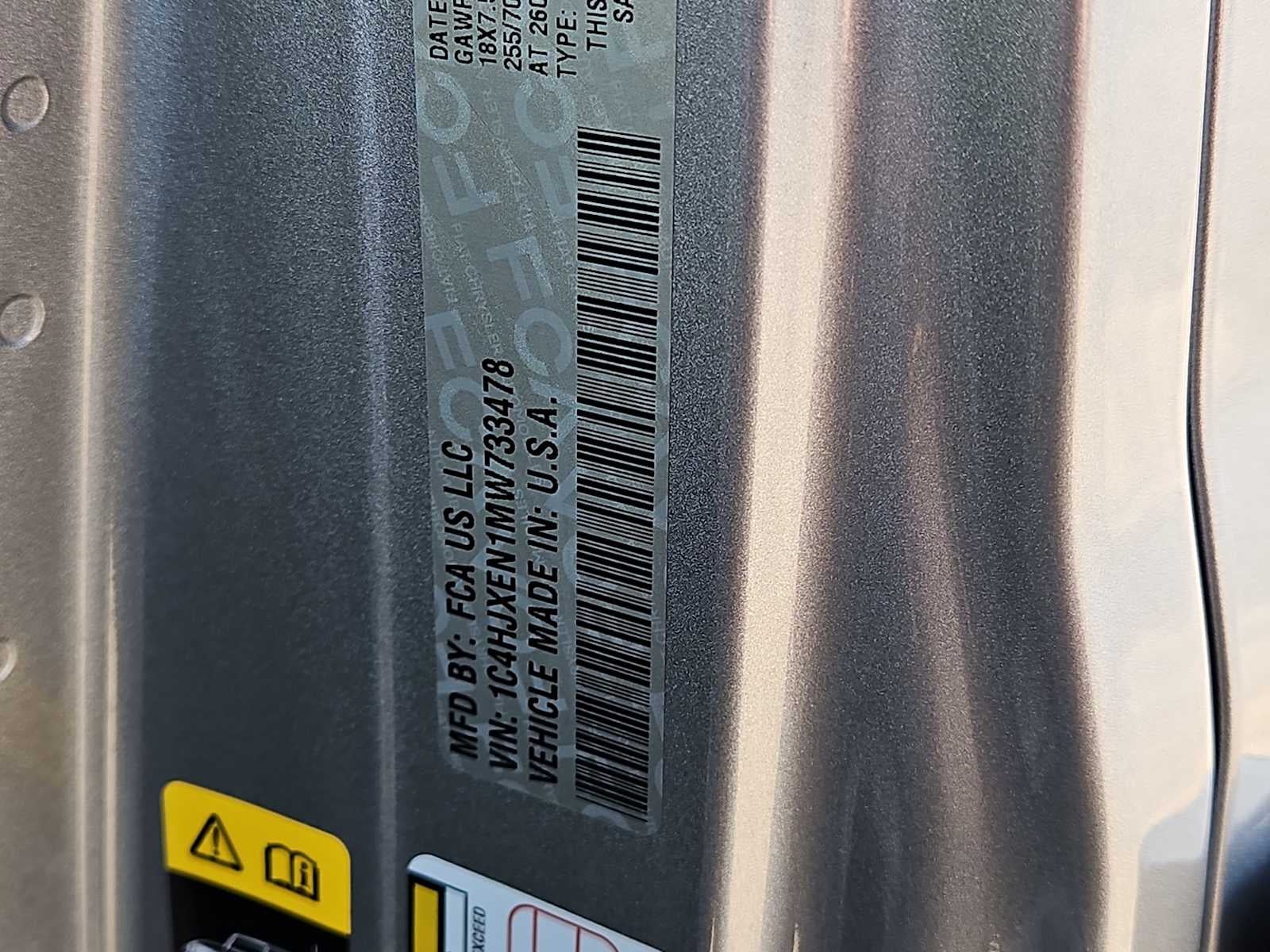 2021 Jeep Wrangler Unlimited Sahara 4x4