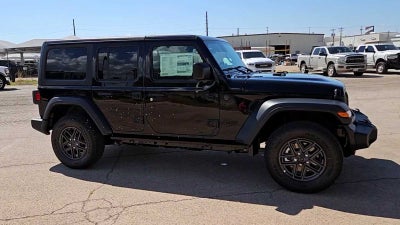 2025 Jeep Wrangler WRANGLER 4-DOOR SPORT S