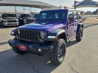 2026 Jeep Wrangler WRANGLER 4-DOOR WILLYS