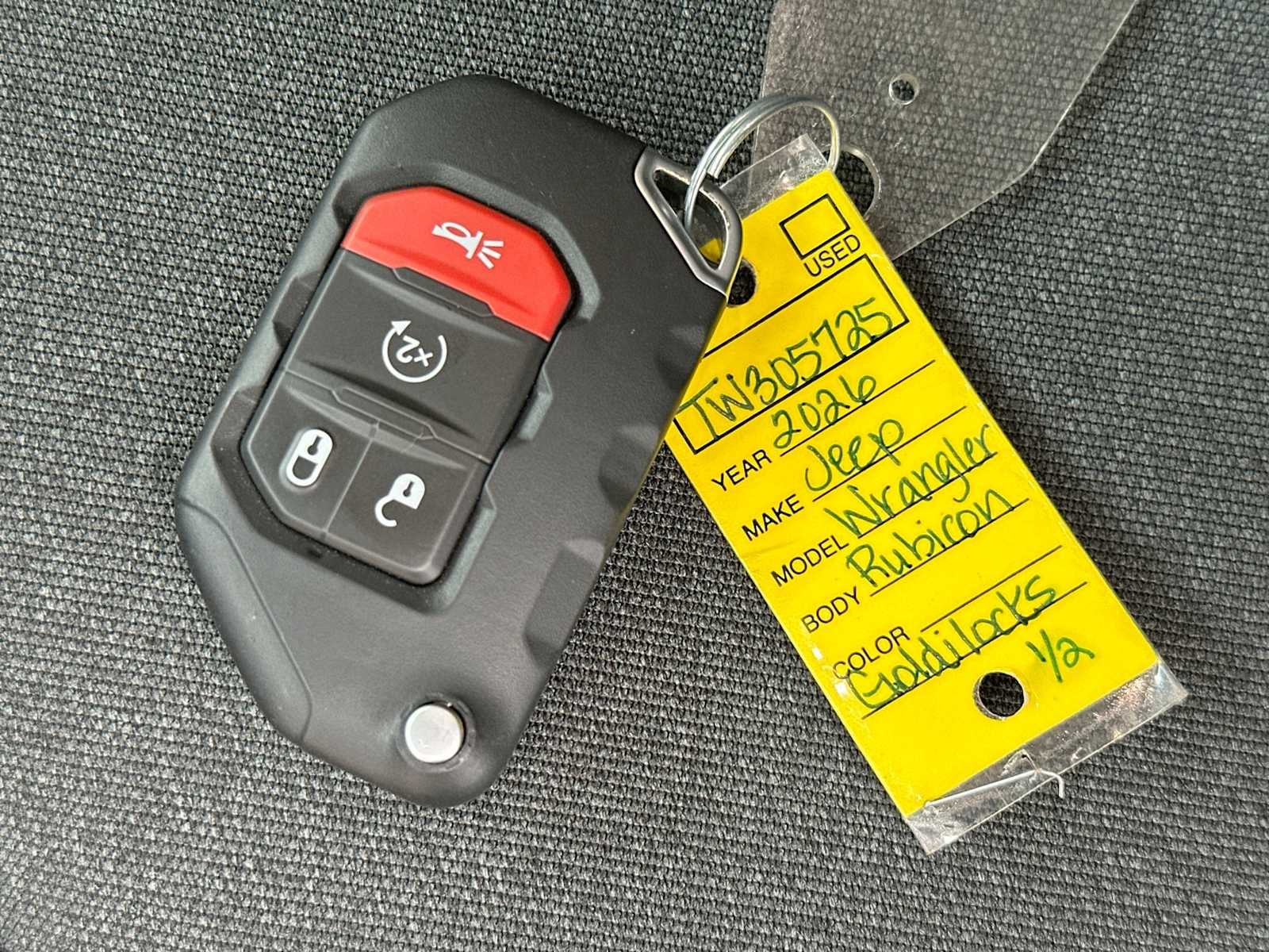 2026 Jeep Wrangler WRANGLER 4-DOOR RUBICON