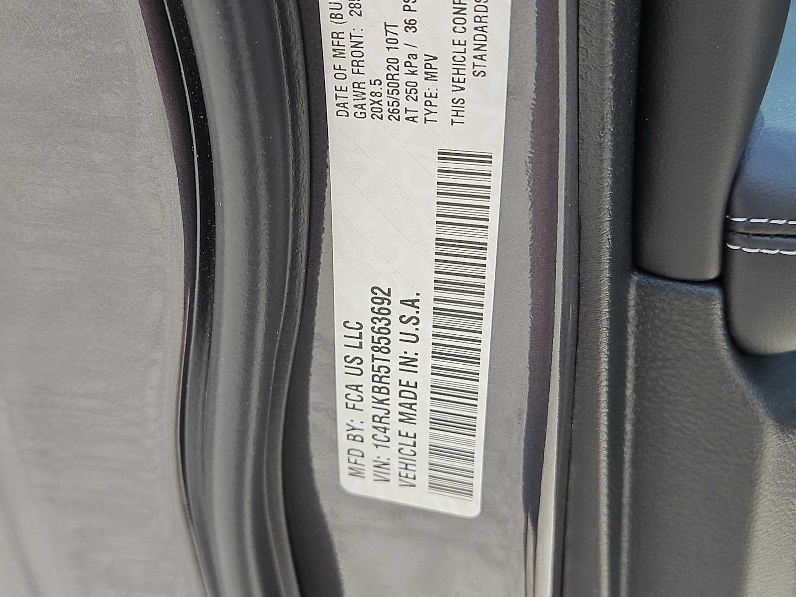 2026 Jeep Grand Cherokee L GRAND CHEROKEE L LIMITED 4X4