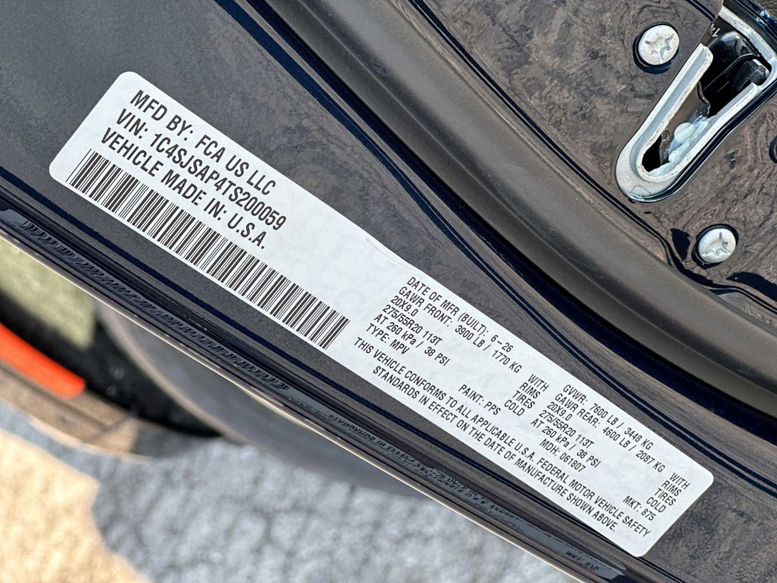 2026 Jeep Grand Wagoneer L GRAND WAGONEER L 4X4