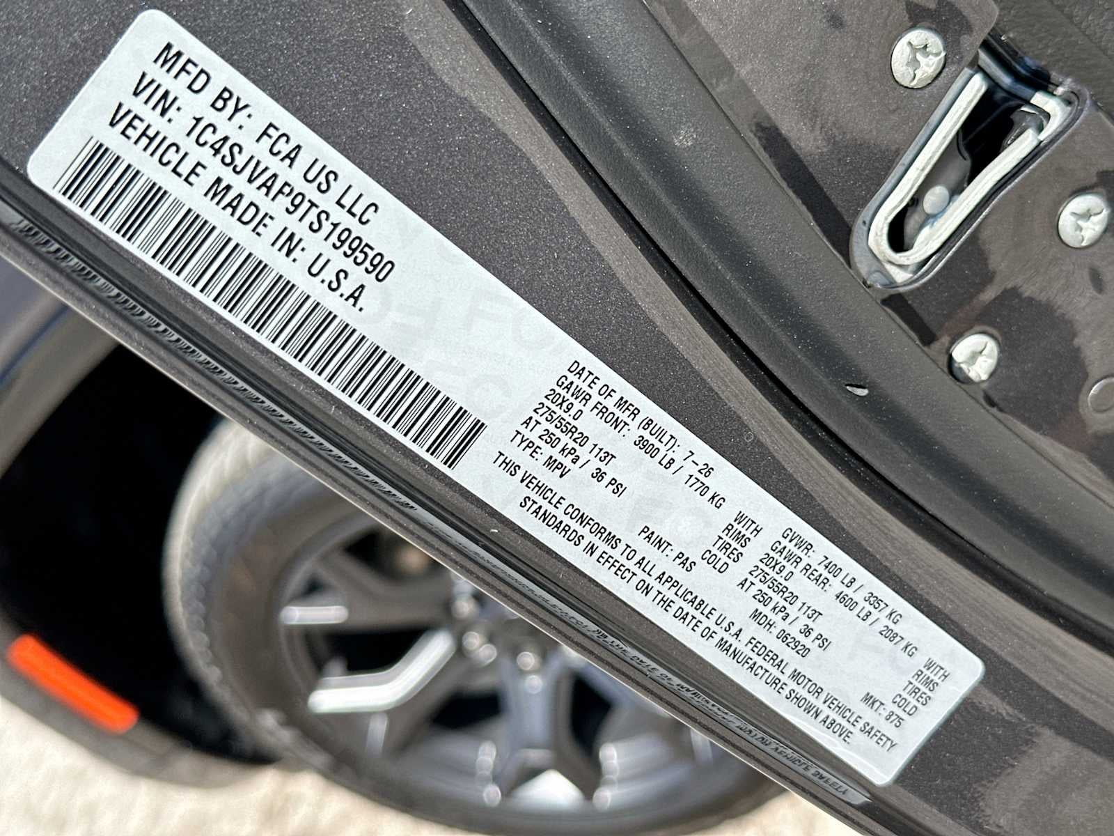 2026 Jeep Grand Wagoneer GRAND WAGONEER UPLAND 4X4