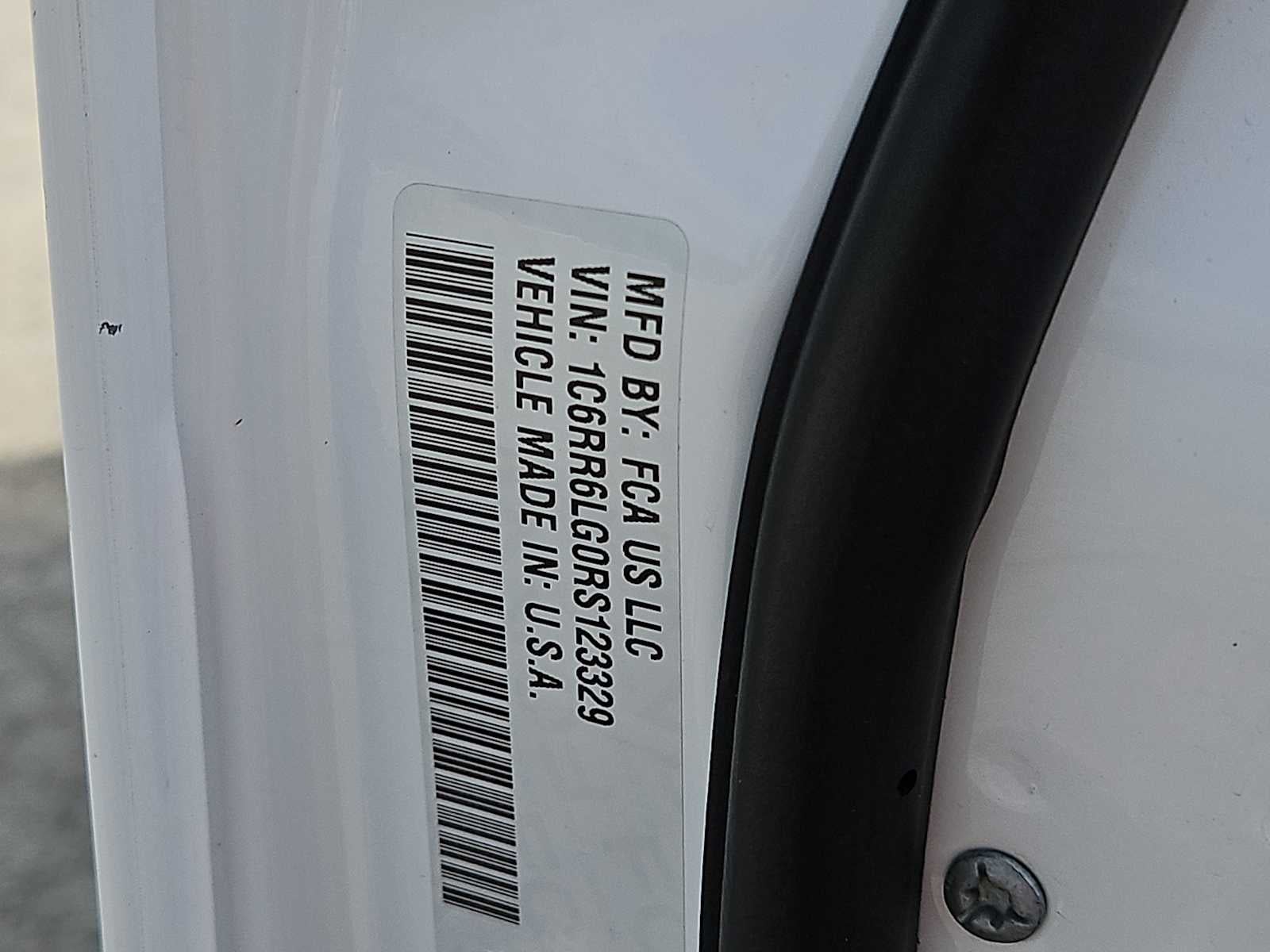 2024 RAM 1500 Classic Warlock Crew Cab 4x2 5'7' Box