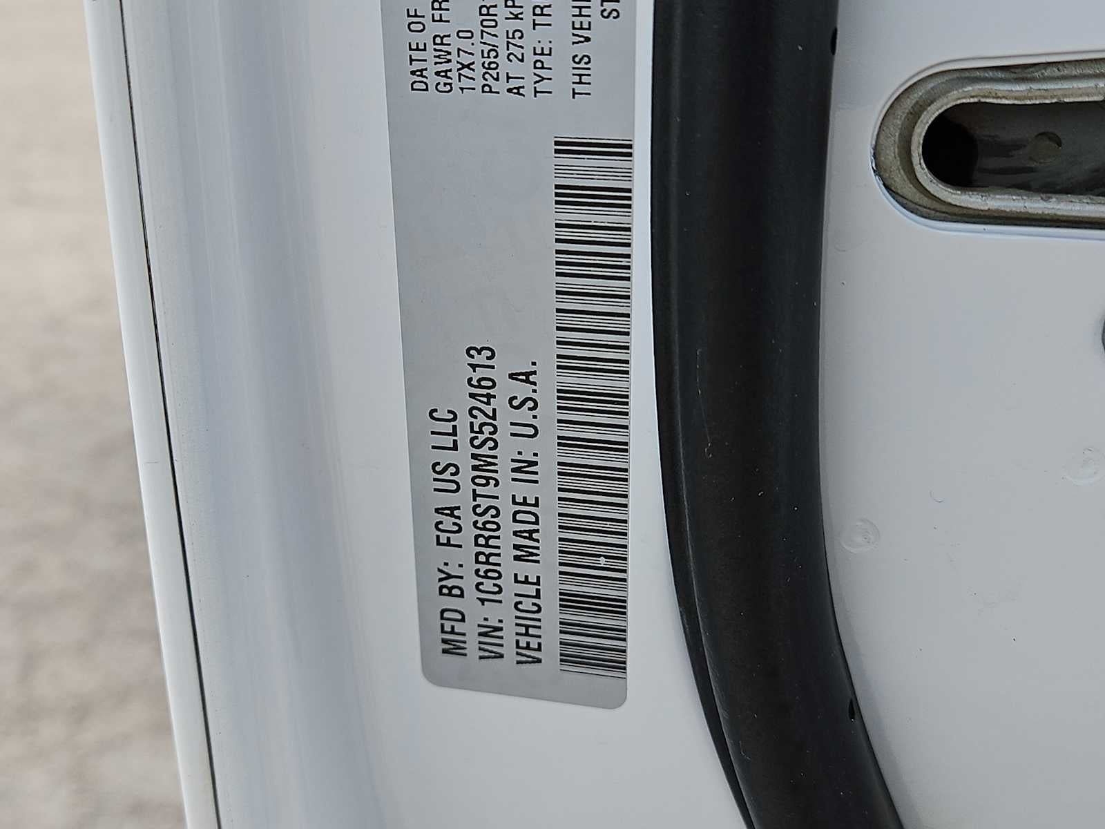 2021 RAM 1500 Classic Tradesman Crew Cab 4x2 6'4' Box