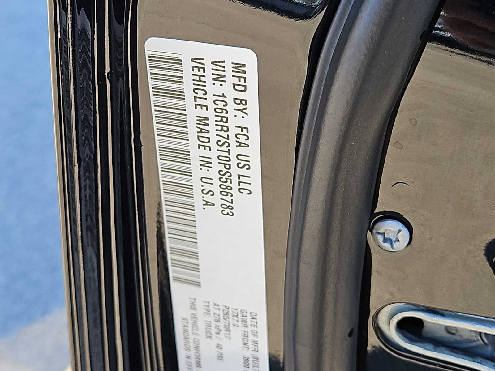 2023 RAM 1500 Classic Tradesman Crew Cab 4x4 6'4' Box