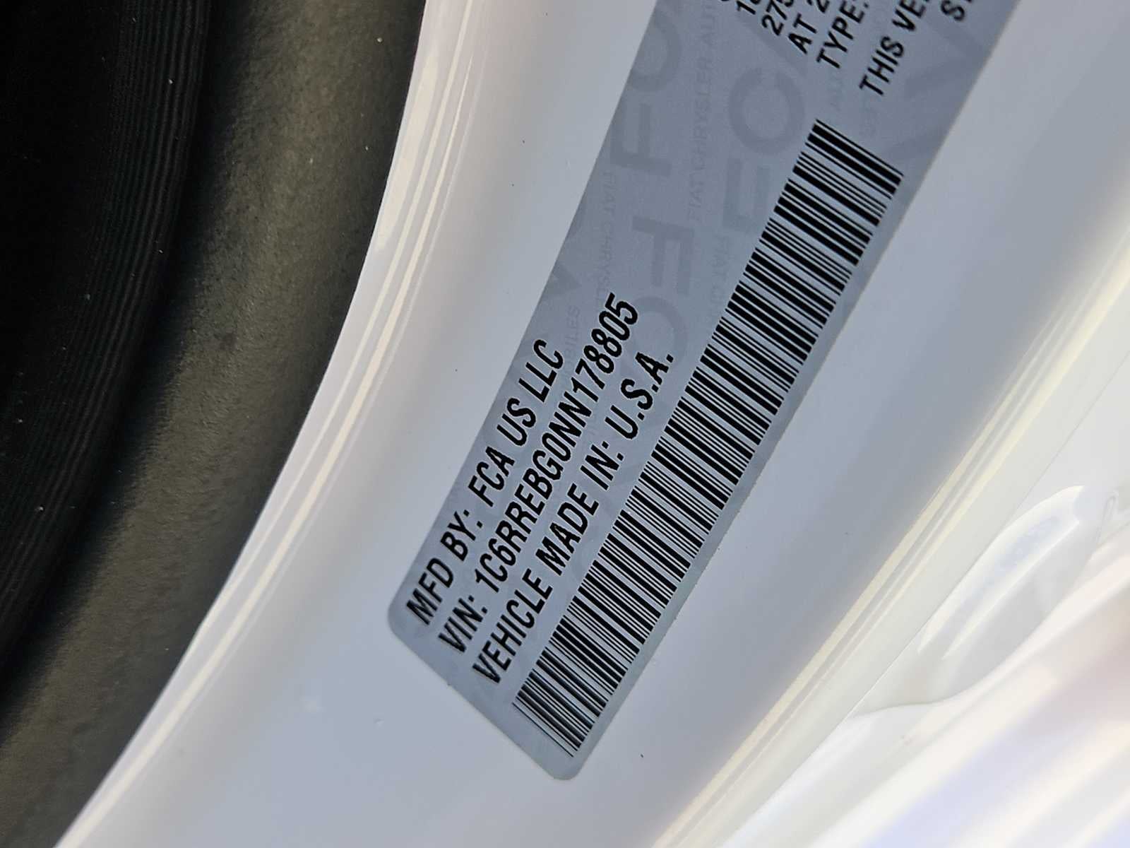 2022 RAM 1500 Big Horn Quad Cab 4x2 6'4' Box