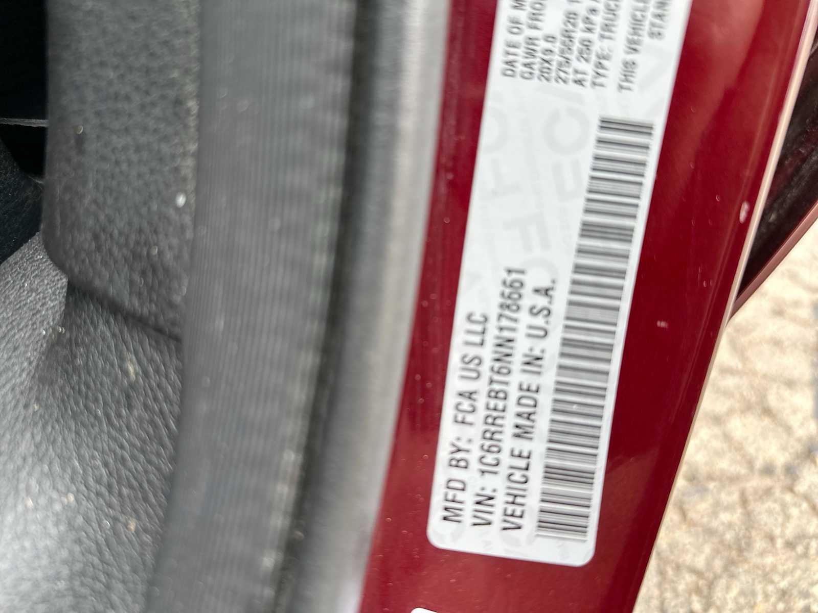 2022 RAM 1500 Lone Star Quad Cab 4x2 6'4' Box