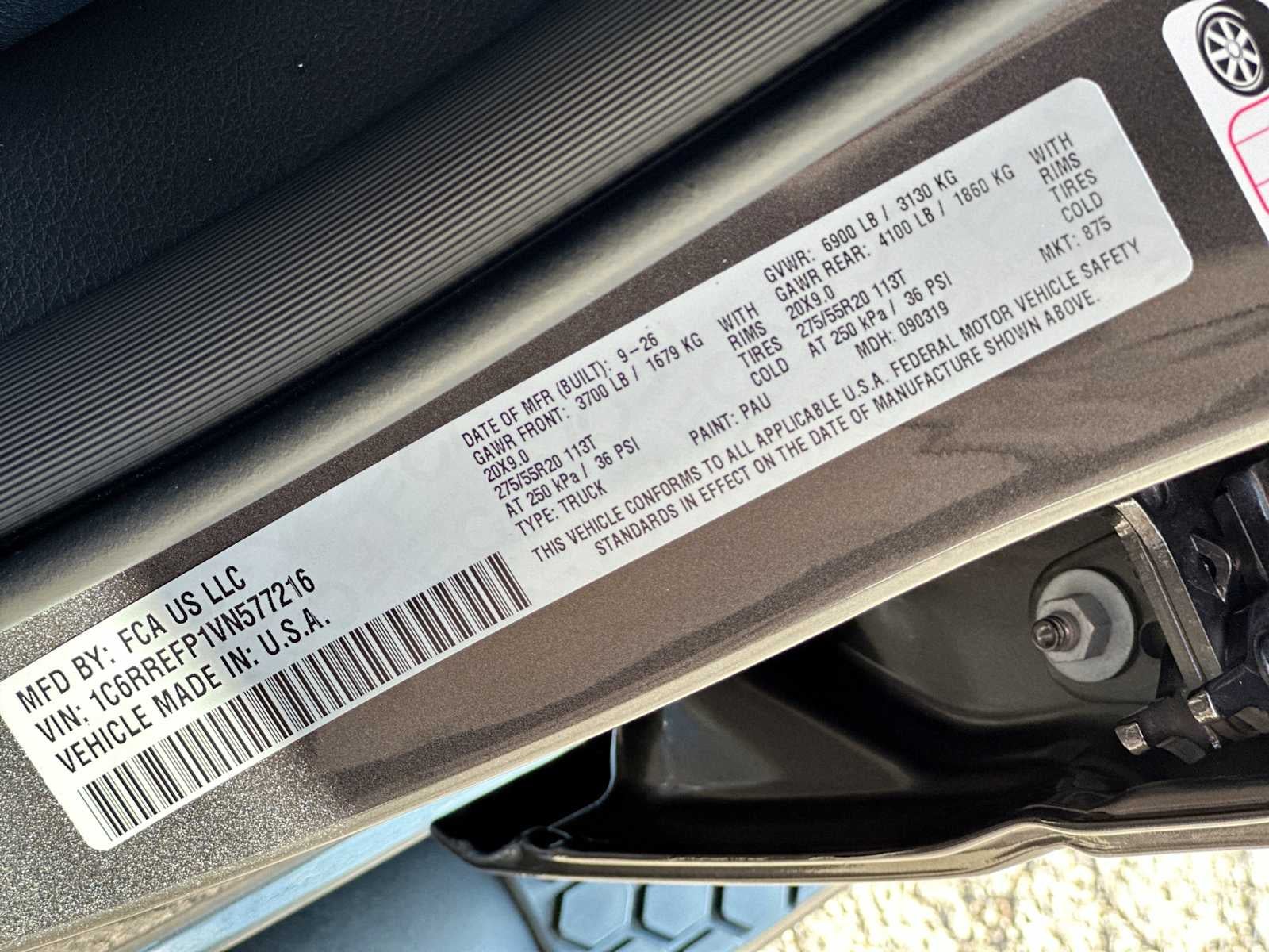 2027 RAM 1500 RAM 1500 LONE STAR CREW CAB 4X2 5'7' BOX